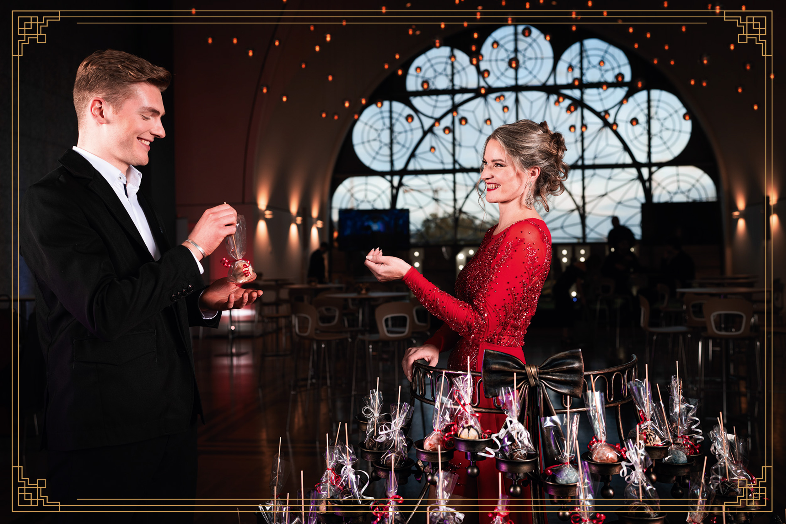 Dessertangebot als Augenschmaus