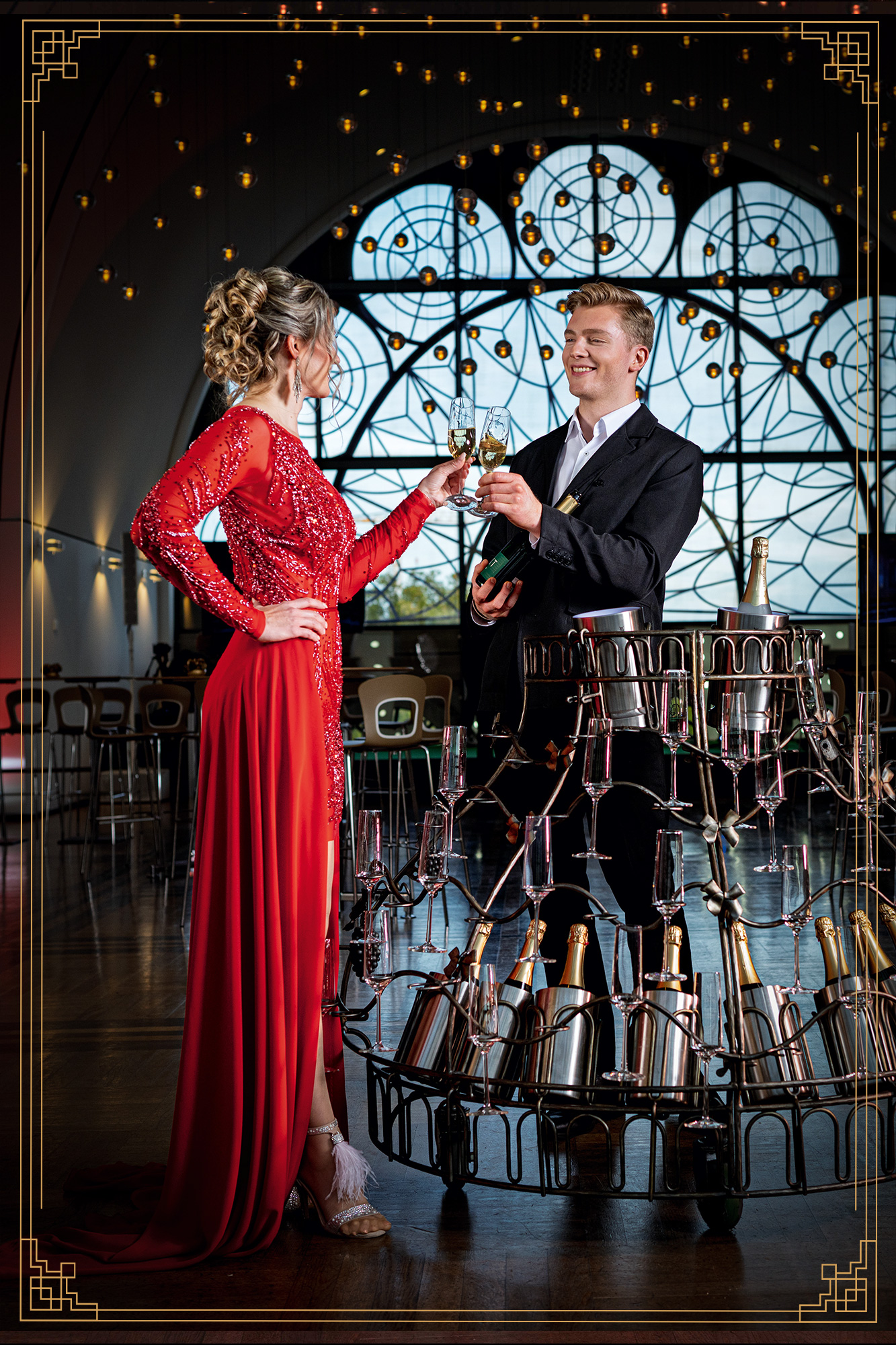 geminsames Anstoßen